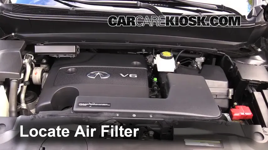 2013 Infiniti JX35 3.5L V6 Air Filter (Engine)
